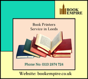 Book Printers Service in Leeds - 01132874724