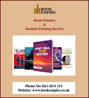 Book Printers & Booklet Printing services 01132874724